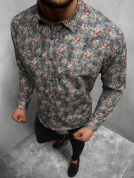 Vīriešu krekls debesu krāsains OZONEE O/2122