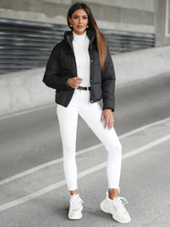 Sieviešu jaka melna OZONEE JS/16M9188/392Z