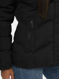 Sieviešu ziemas jaka melna OZONEE JS/M9057/392