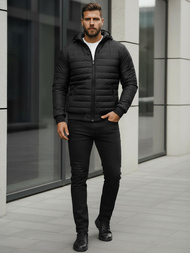 Vīriešu virsjaka melna OZONEE JS/MY13Z