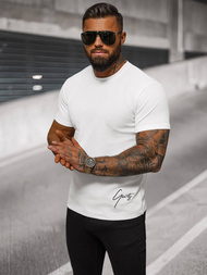 Vīriešu t-krekls balts OZONEE O/L1192