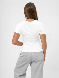 Sieviešu T-krekls Balts OZONEE JS/96T678/1