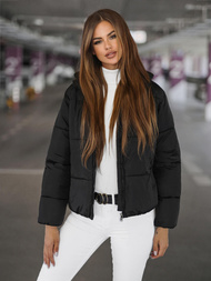 Sieviešu jaka melna OZONEE JS/16M9187/392Z