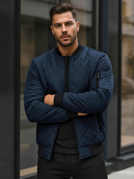 Vīriešu virsjaka tumši zila OZONEE JS/MY01Z