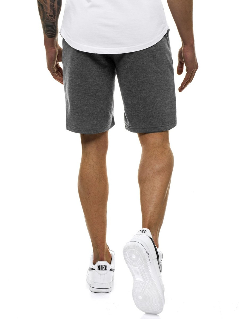 Vīriešu šorti tumši-pelēki OZONEE JS/XW38Z