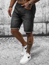 Vīriešu šorti melni OZONEE NB/MP0264N