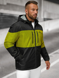 Vīriešu virsjaka melna OZONEE JS/22M310/392Z