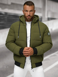 Vīriešu parka gaiša-haki OZONEE JS/31M5023/62