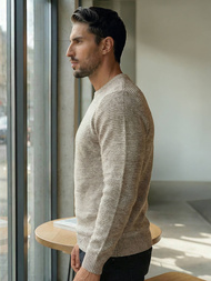 Vīriešu svīteris smilšu OZONEE JS/59B3600/155