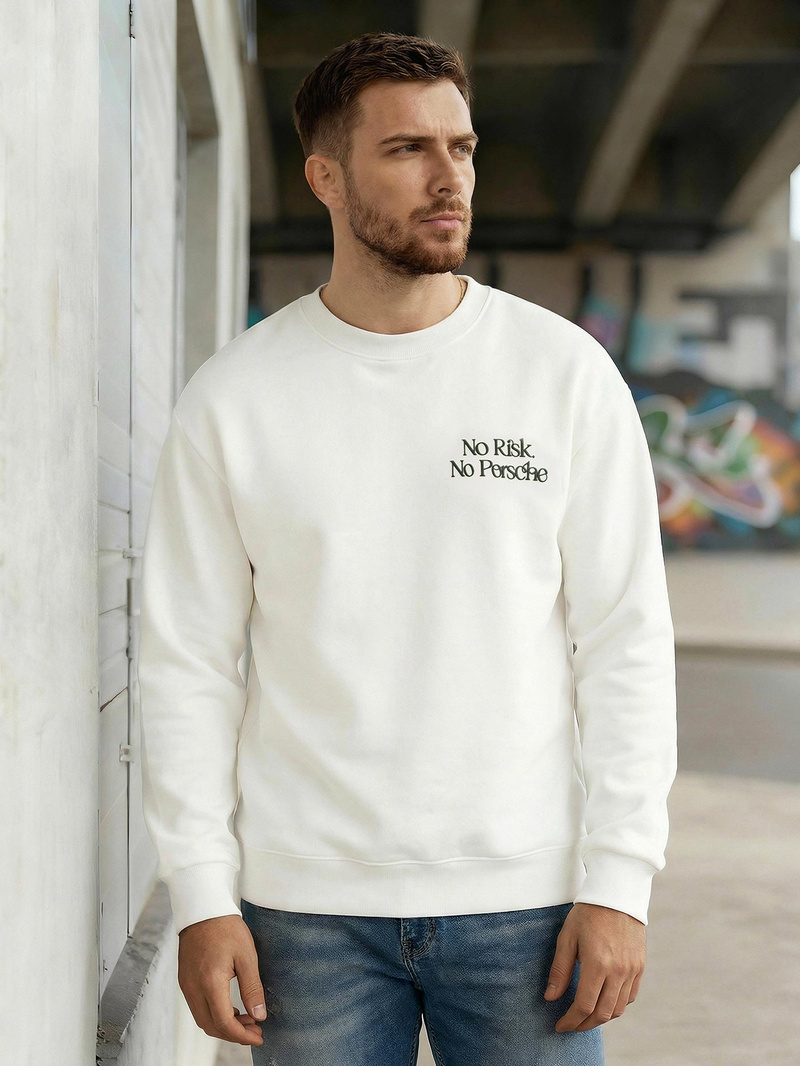 Vīriešu jaka balta OZONEE JS/65B3918/1Z