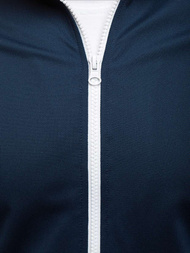 Vīriešu džemperis tumši zils OZONEE O/2126Z