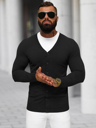 Vīriešu svīteris melns OZONEE NB/MM6006/4Z