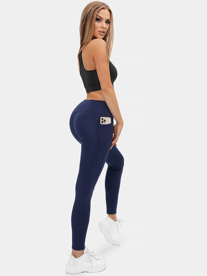 Sieviešu legingi tumši zili OZONEE O/XL004/4Z