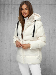 Sieviešu jaka ecru OZONEE JS/5M3251/281Z