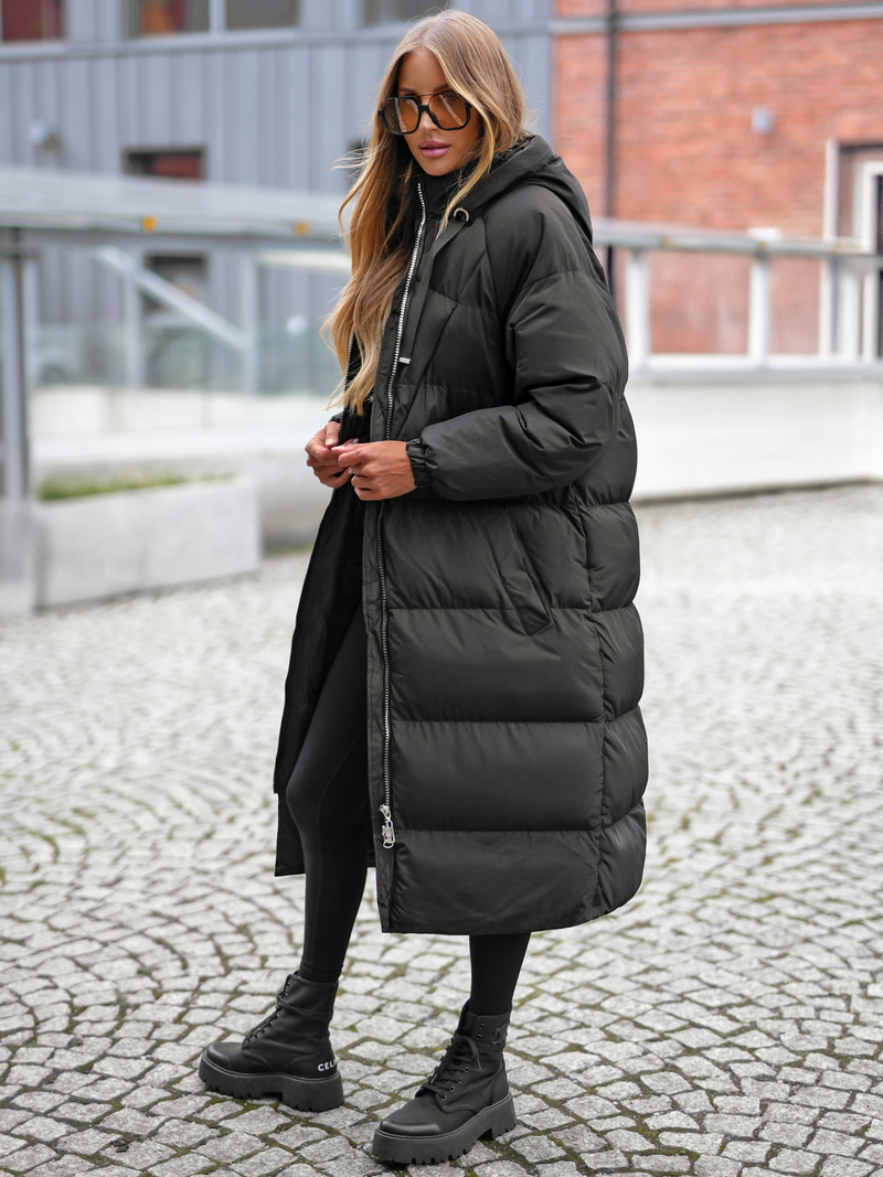 Sieviešu jaka melna OZONEE JS/5M3163/392Z