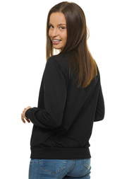 Sieviešu džemperis melns OZONEE JS/68B20001/3