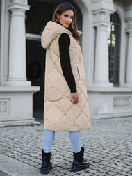 Sieviešu veste smilšu OZONEE JS/5M3165/62Z