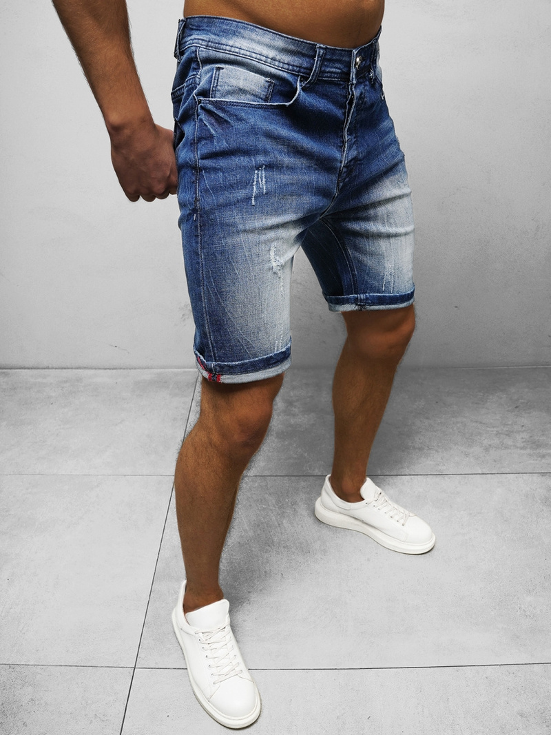 Vīriešu šorti debesu zili OZONEE NB/MP0044B