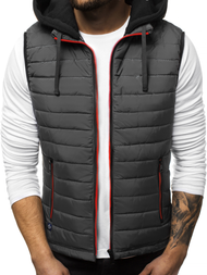 Vīriešu veste grafīta OZONEE N/6102
