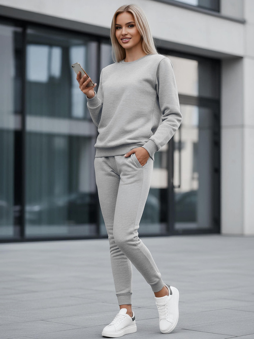 Sieviešu sporta tērps pelēks OZONEE JS/CKW01