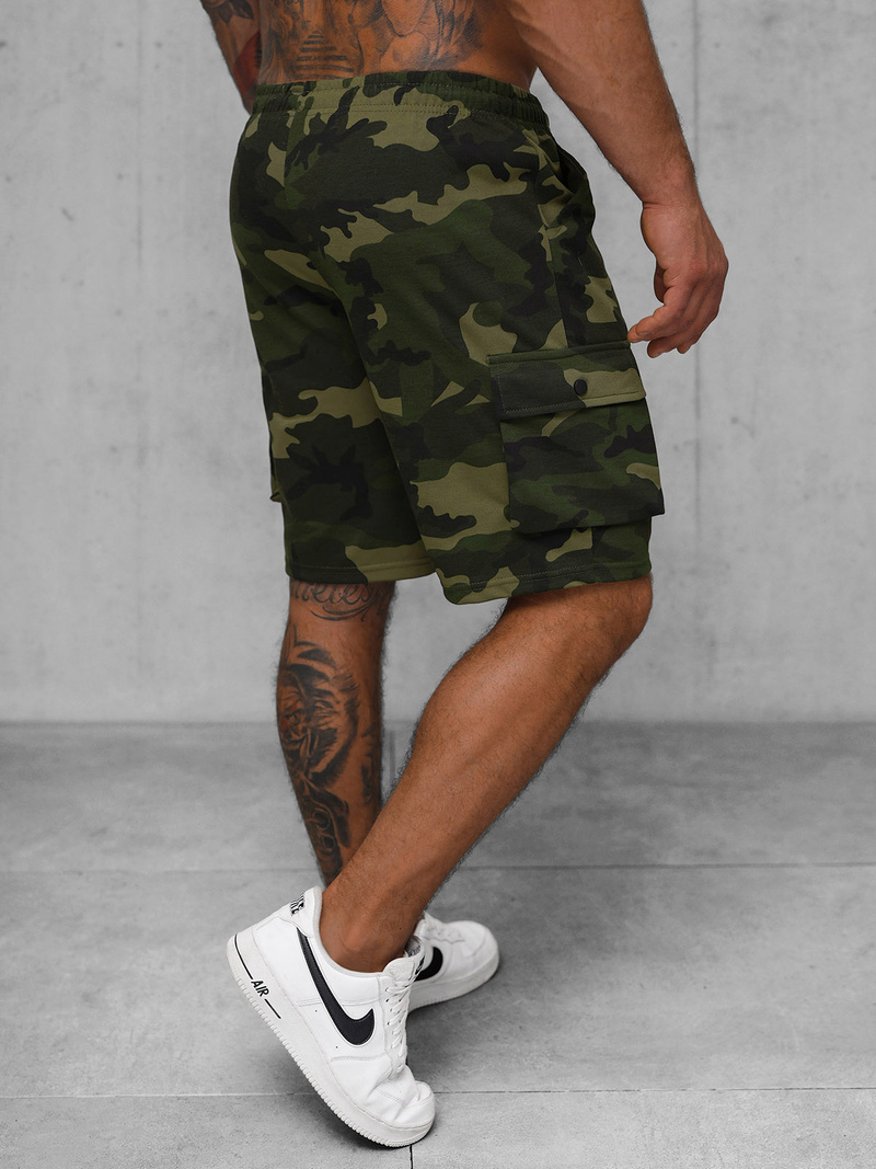 Vīriešu sporta šorti zaļas OZONEE JS/8K282/29