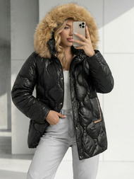 Sieviešu jaka melna OZONEE O/5M3226/392Z