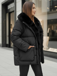 Sieviešu jaka melna OZONEE JS/16M9185/392Z