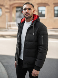 Vīriešu jaka melna OZONEE JS/31M5003Z