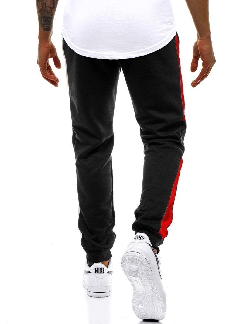 Vīriešu sporta bikses melnas OZONEE JS/JZ11013