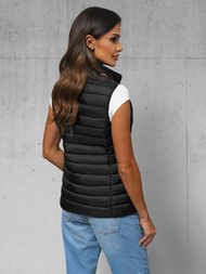 Sieviešu veste melna OZONEE JS/16M9155/392
