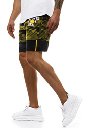 Vīriešu šorti zaļi OZONEE JS/KK300158