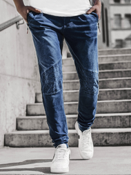 Vīriešu jogger bikses debesu zilas OZONEE JS/KK1106