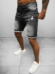 Vīriešu šorti melni OZONEE NB/MP0061N