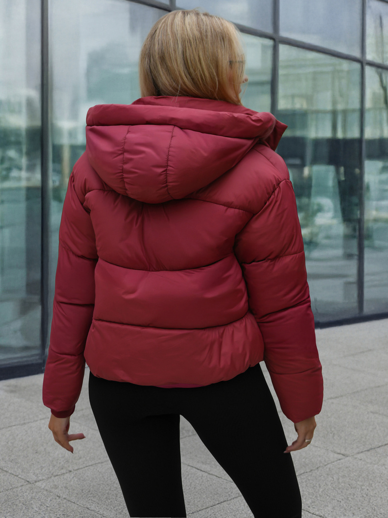 Sieviešu jaka bordosarkans OZONEE JS/16M9188/06Z