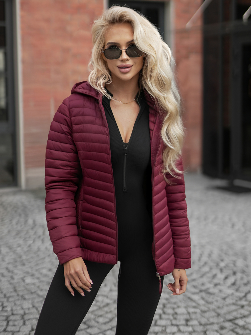 Sieviešu virsjaka bordosarkans OZONEE JS/11Z8228Z