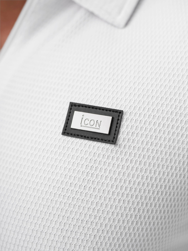 Vīriešu polo krekls balts OZONEE O/YN2/593