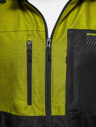 Vīriešu virsjaka melns OZONEE JS/22M311/392