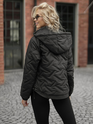 Sieviešu jaka melna OZONEE JS/16M9315/392AZ