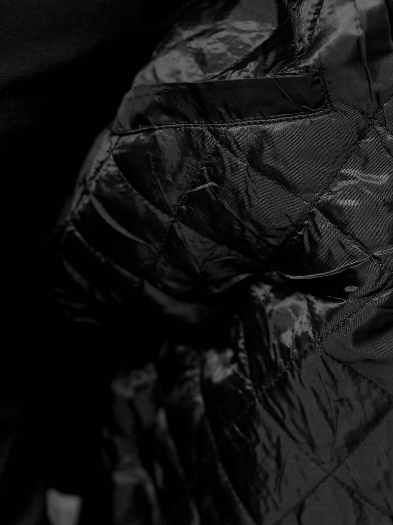 Vīriešu virsjaka melna OZONEE JS/AK95Z