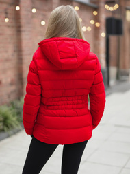 Sieviešu ziemas jaka sarkana OZONEE JS/M769/270Z