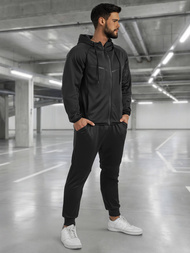 Vīriešu treniņtērps melns OZONEE JS/8C1966/3