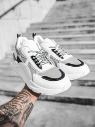 Sneakers balti OZONEE C/625