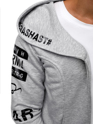 Vīriešu jaka pelēka OZONEE A/11110Z