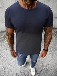 Vīriešu t-krekls tumši zils OZONEE JS/8T81/6Z