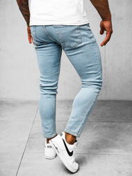 Vīriešu džinsi debesu zili OZONEE O/2336/1