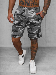 Vīriešu sporta šorti pelēks OZONEE JS/8K283/2