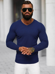 Vīriešu svīteris zils OZONEE NB/MMB601/5Z