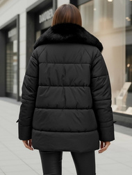 Sieviešu jaka melna OZONEE JS/16M9185/392Z