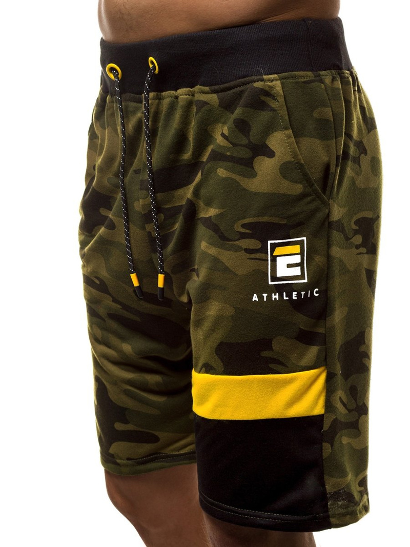 Vīriešu šorti zaļi OZONEE JS/KK300160