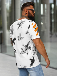 Vīriešu T-krekls Balts OZONEE O/MPO3471